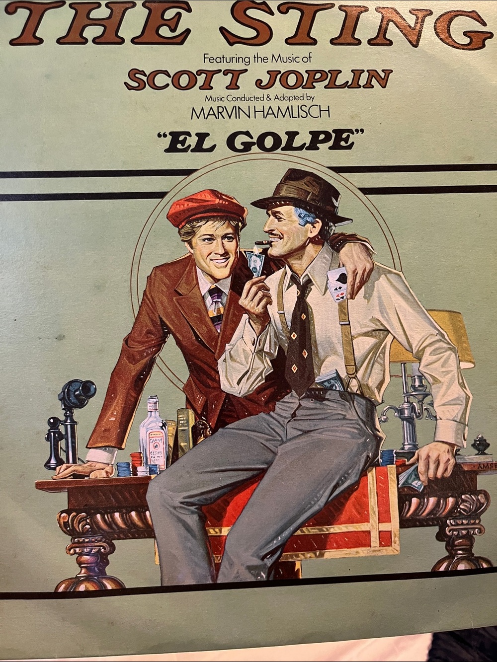 The Sting / El Golpe Lp Record/ disco